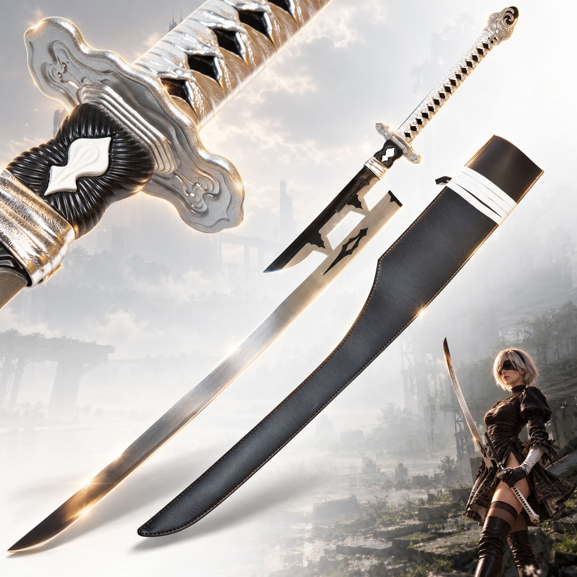 Nier Automata - Virtuous Treaty Sword