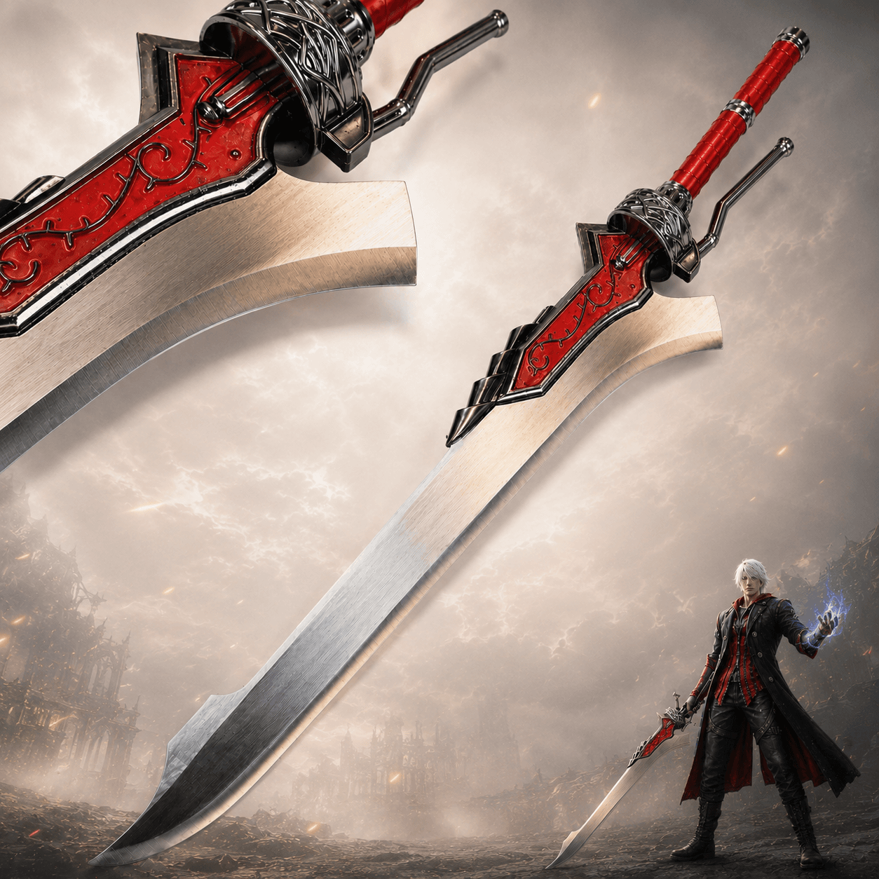 Devil May Cry 4 - Red Queen Schwert von Nero