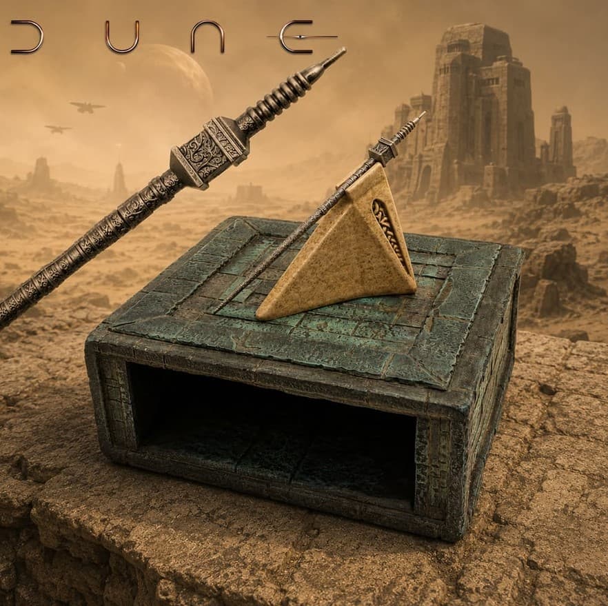 Dune Pain Box mit Gom Jabbar Nadel