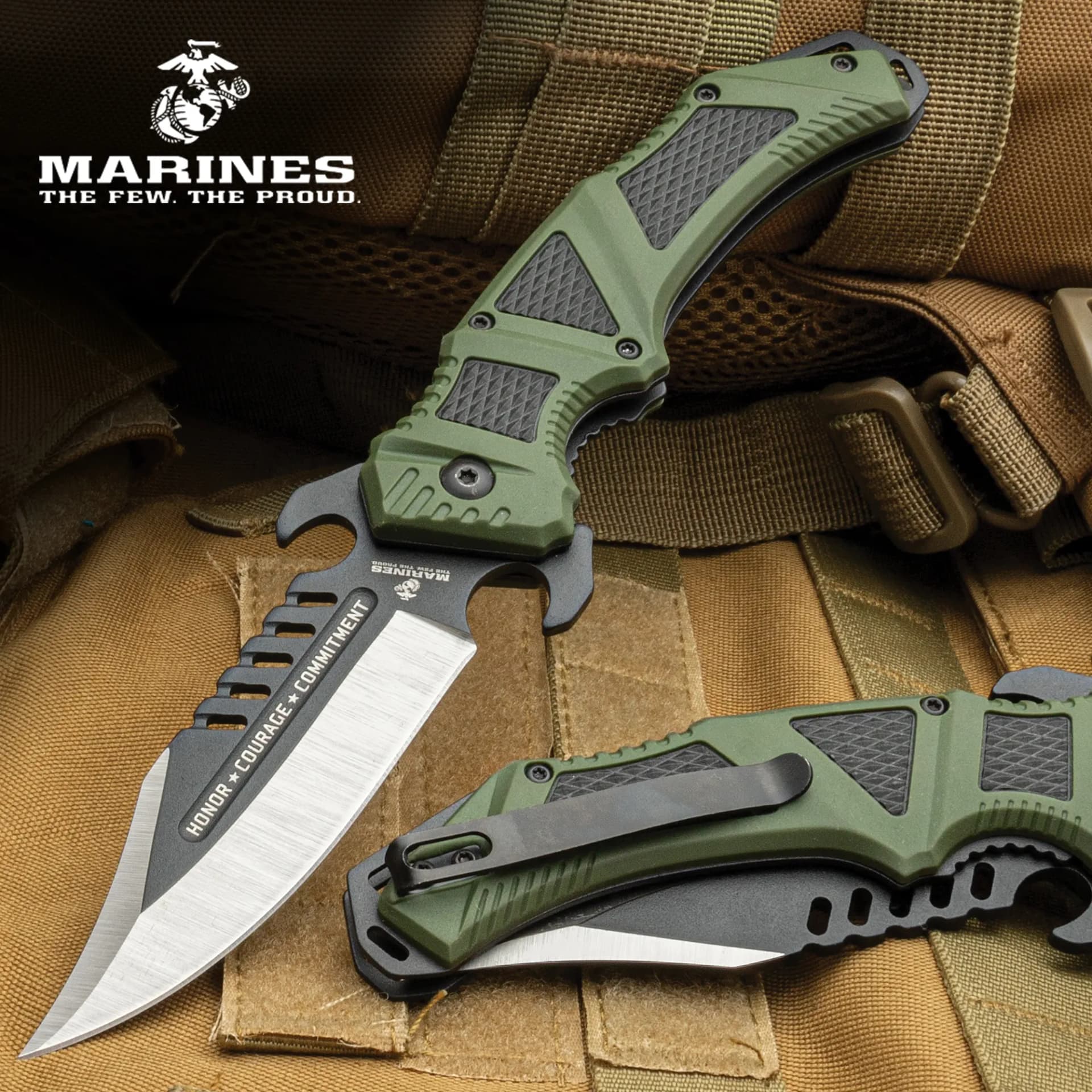 USMC OD Grünes Taschenmesser