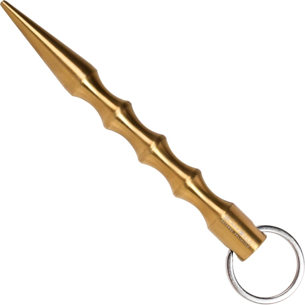 Kubotan Stahl goldfarben