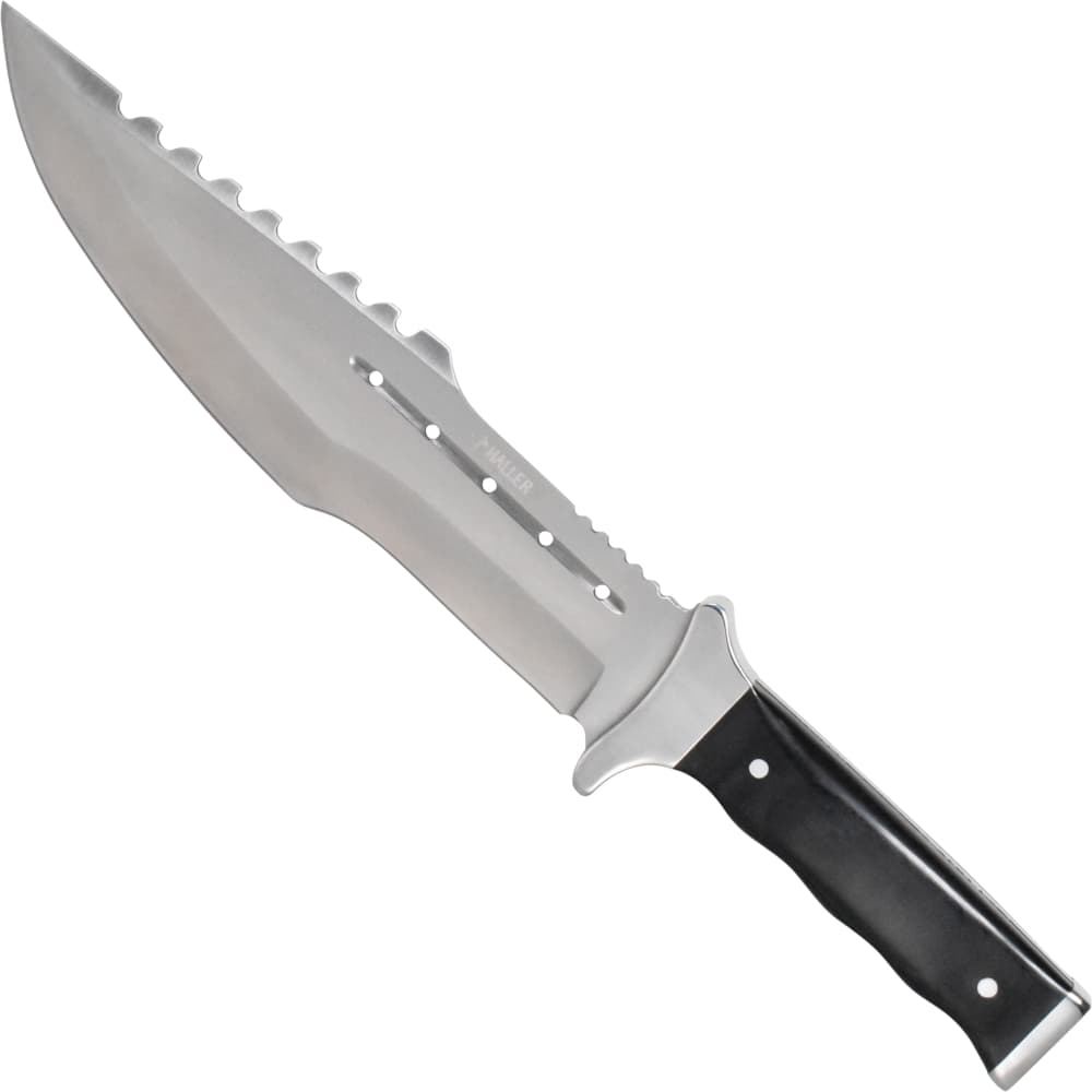 Bowie Knife With Pakka Wood Handle