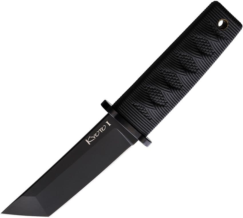 Kyoto II Stiefelmesser, schwarze Tanto Klinge