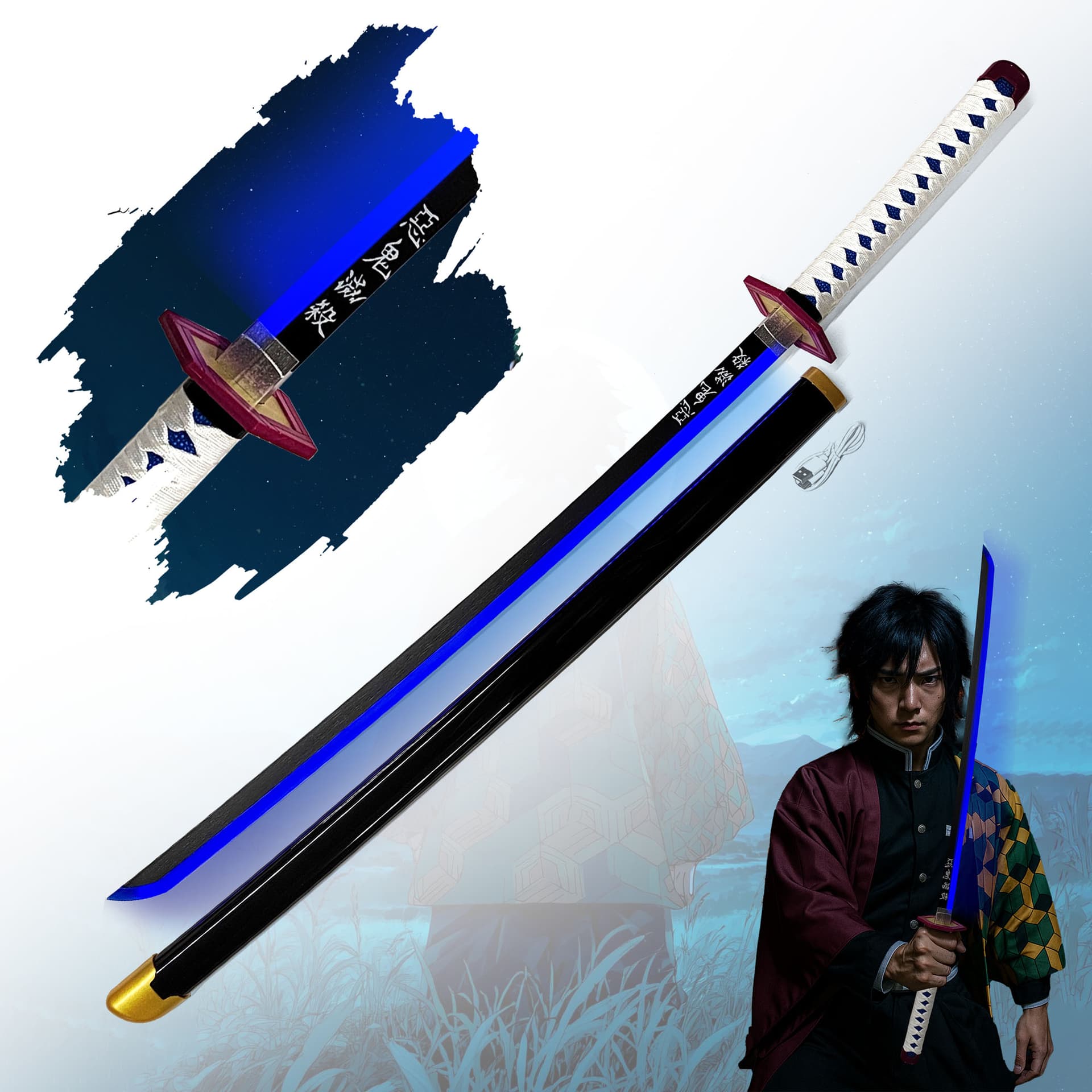 Demon Slayer: Kimetsu no Yaiba - Giyuu Tomioka - LED Version