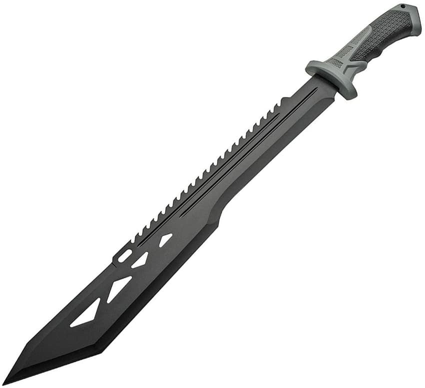 Black macho machete, perfect for survival, jungle and self-defense