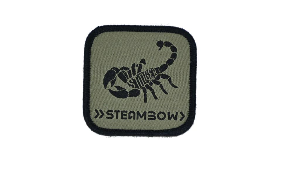 Steambow Fabric patch, olive