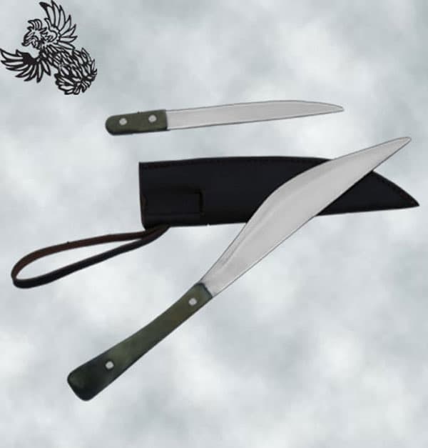 Mittelalterliches Essmesserset