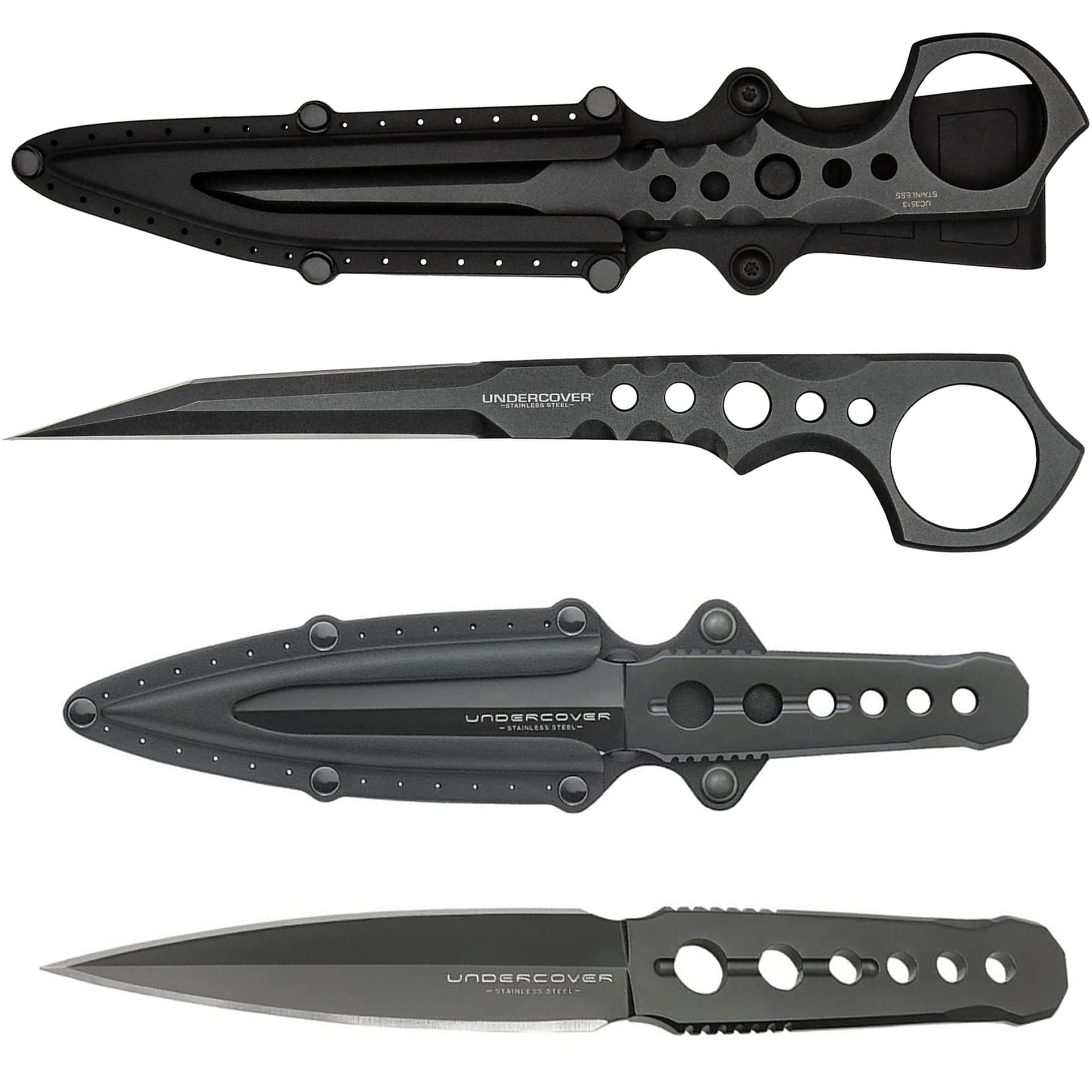 Undercover CIA Stinger-Messer I + II Bundle