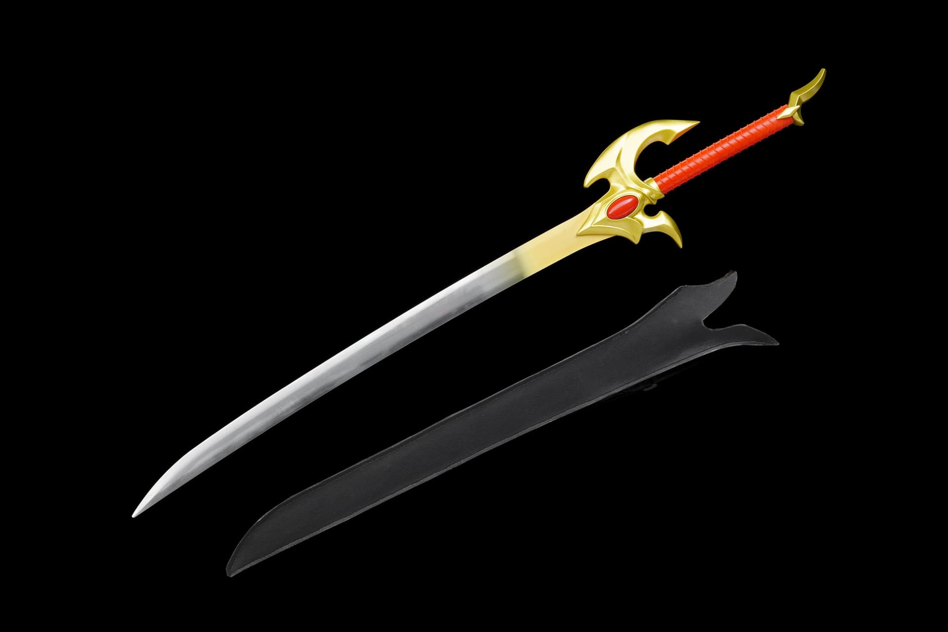 Solo Leveling – Cha Hae-In Sword with Scabbard – Gold Edition