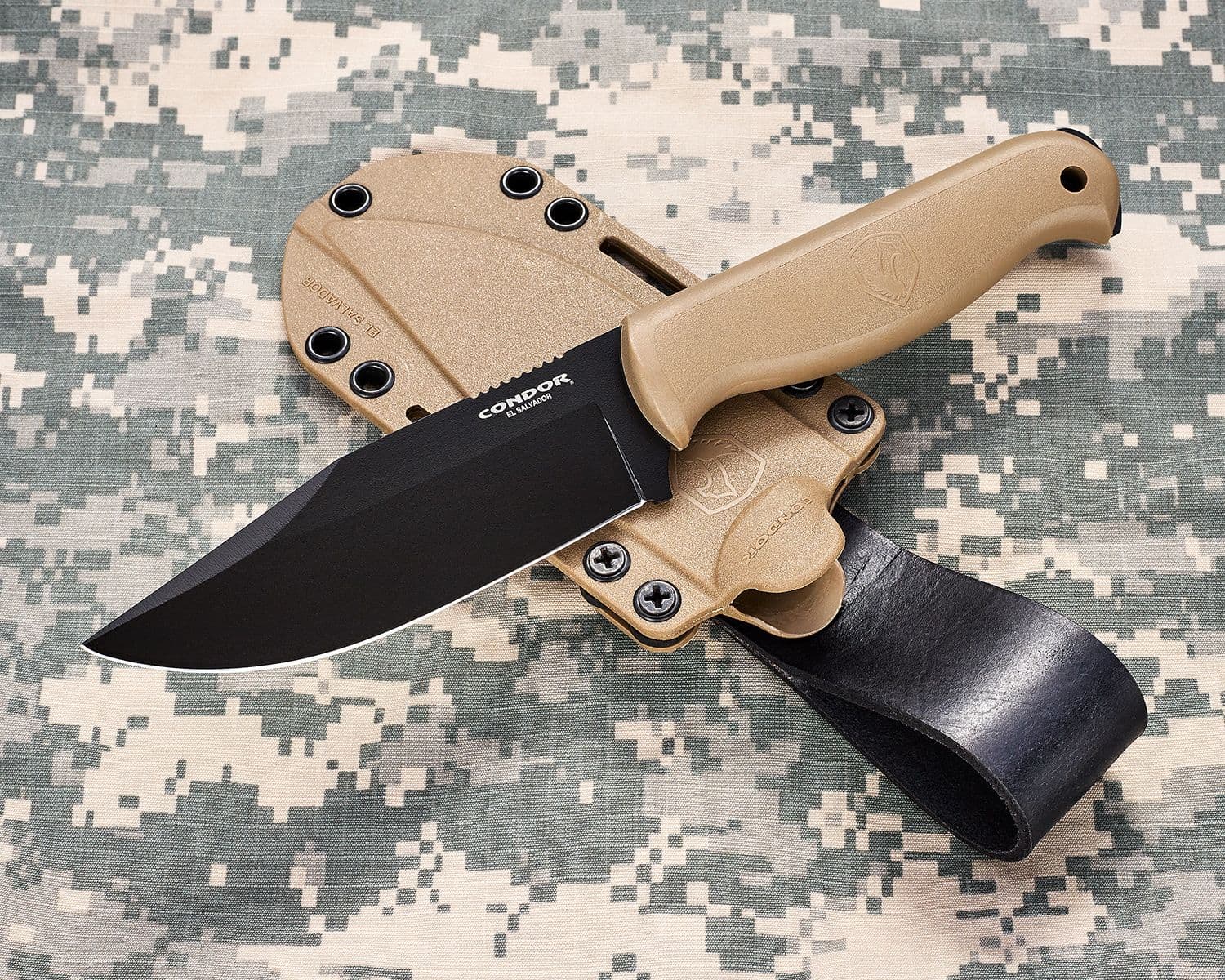 Fighter Knife, Tan