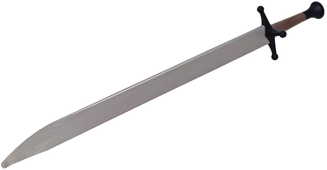 Synthetisches Messer-Fechtschwert – Silberne Klinge