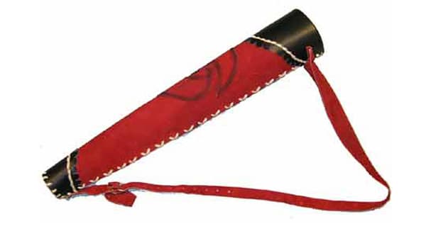 Archer Köcher schwarz rot