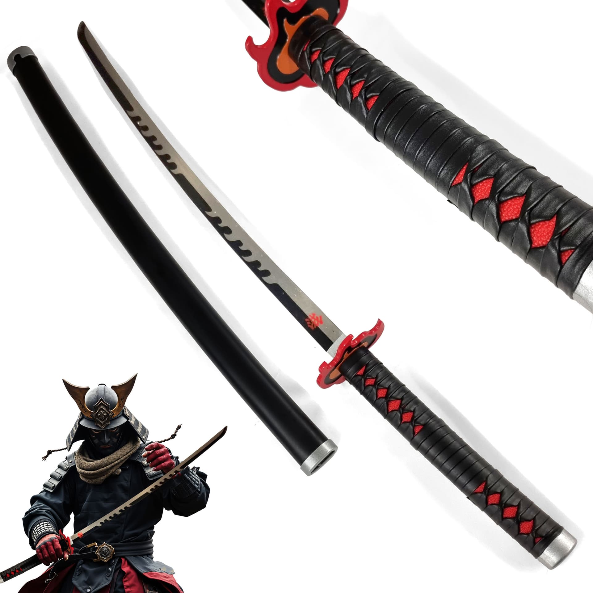 Demon Slayer: Kimetsu no Yaiba - Tanjiro Kamado Sword v2 - Fire Breath