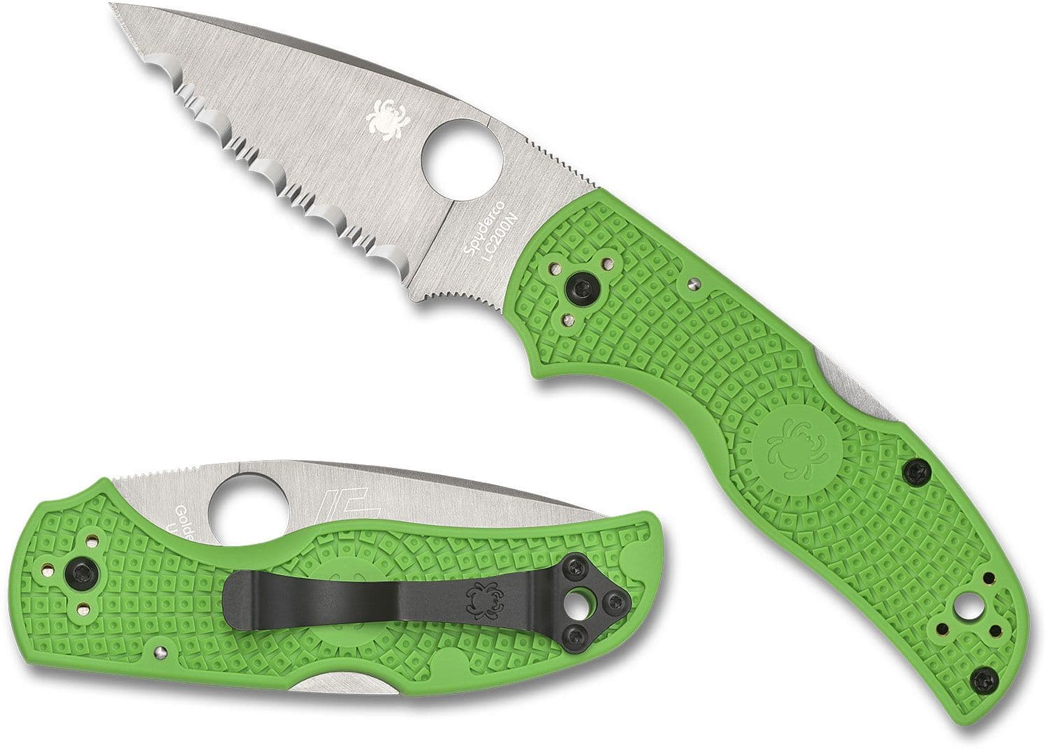 Native 5 Salt Folding Knife, Serrated Blade