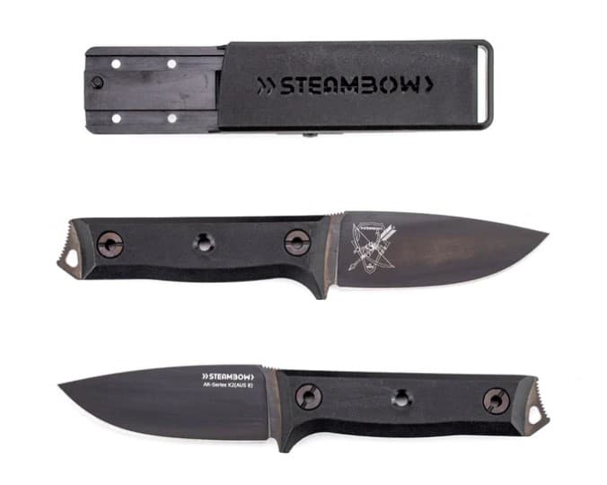AR-Series – Messer K2, Titanbeschichtet dunkel