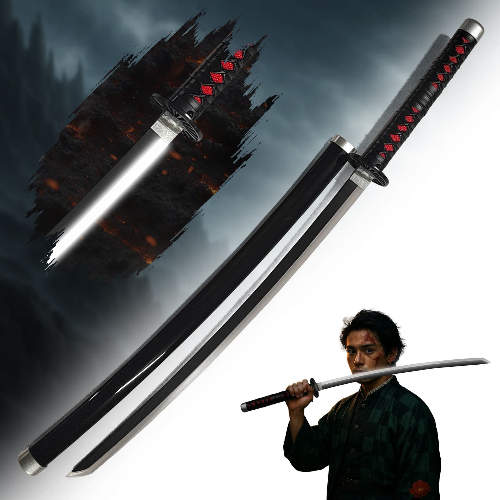 Demon Slayer: Kimetsu no Yaiba Kamado Tanjirou's Sword - LED Version