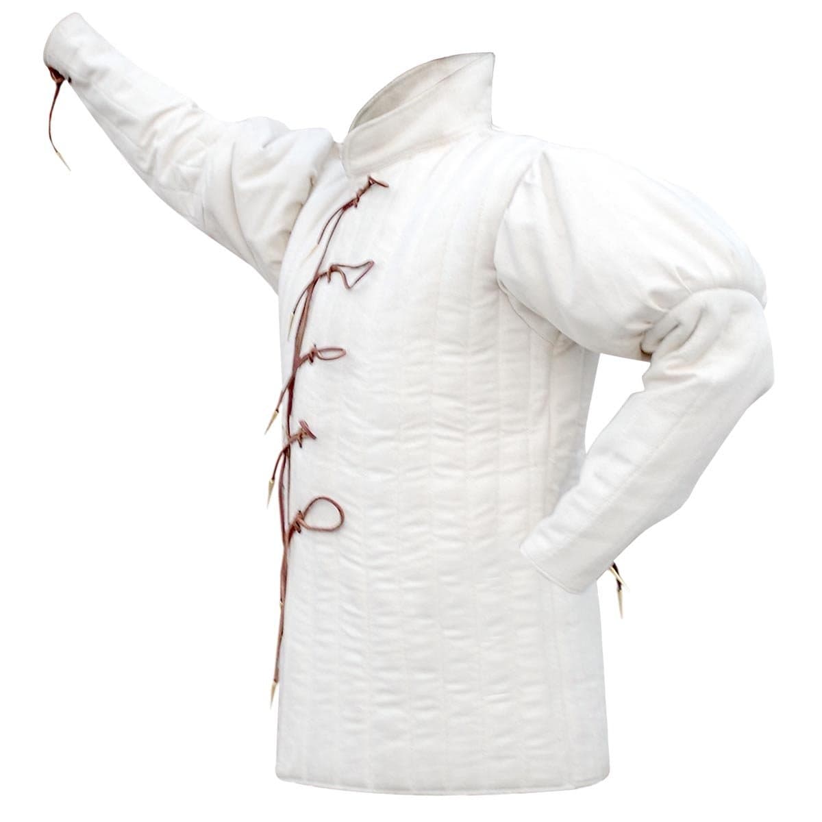 Gambeson - naturfarben (15. Jahrhundert), Größe XXL
