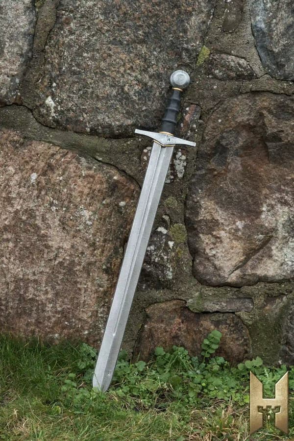 Ritterschwert - stahlgrau - 87cm