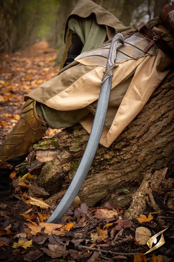 Curved Elven Sword - 90cm