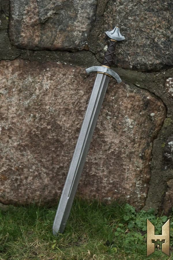 Arming Schwert, Stahlgrau, 87 cm