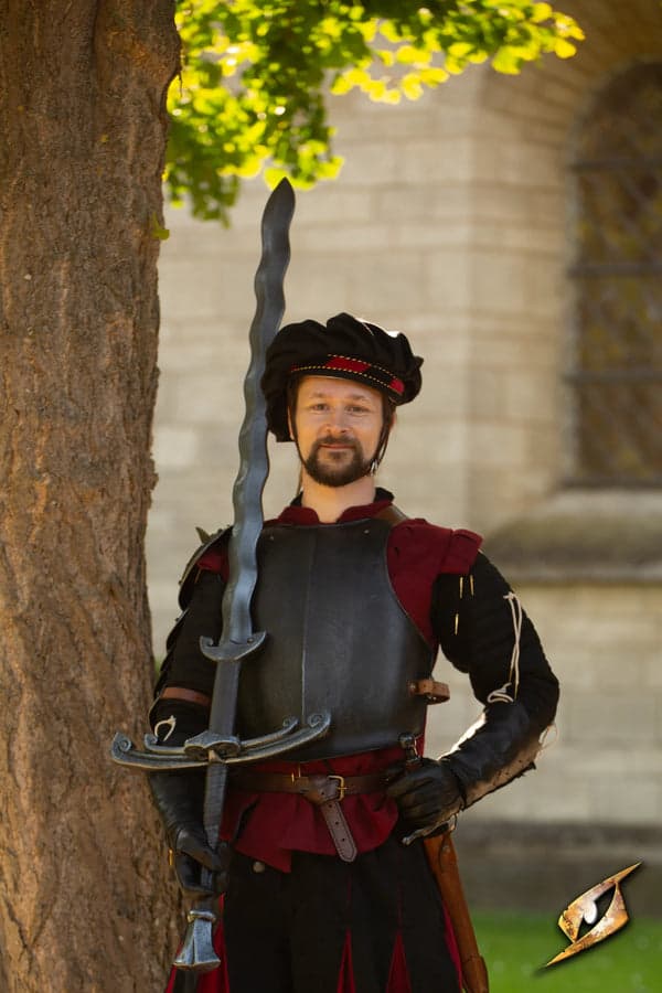 Landsknecht Flamberge - 150cm