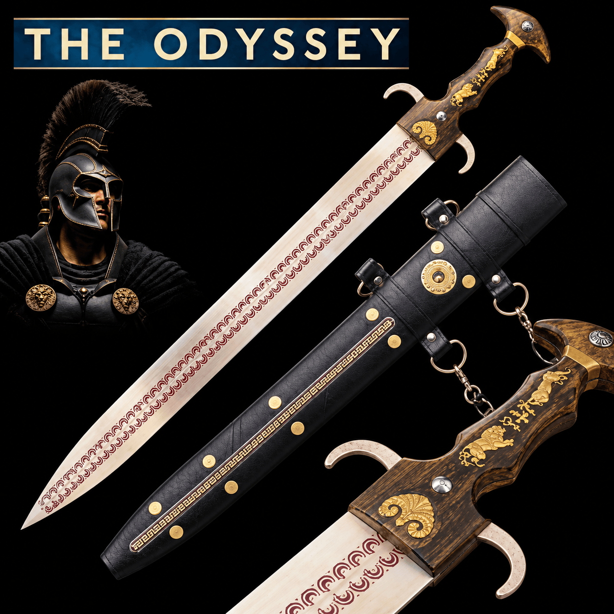 The Odyssey – Odysseus' Sword with Sheath