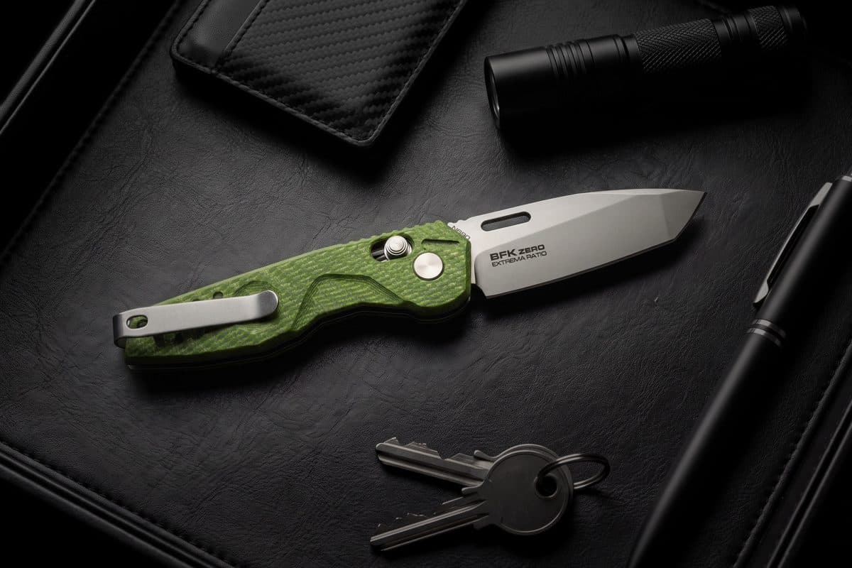 BFK ZERO N690 GREEN Stone Washed