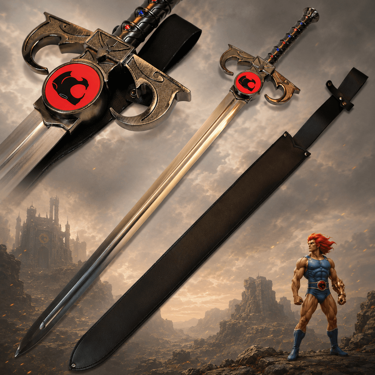 ThunderCats - The Sword of the Omens with sheath