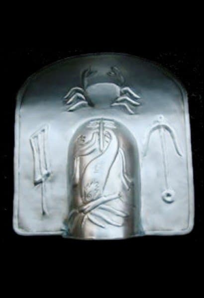 Schulterschild - Galerus, Zinn