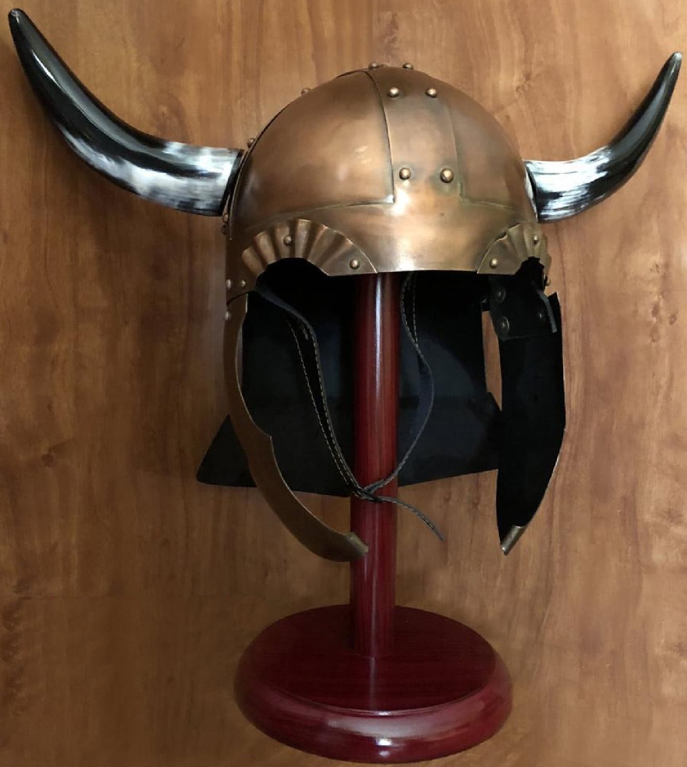Horned Viking Helmet
