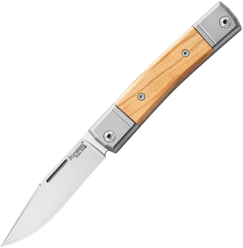 BestMan BM1 Slipjoint Olivenholz