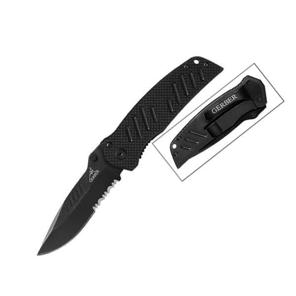 Swagger, Drop Point, gezahnte Schneide