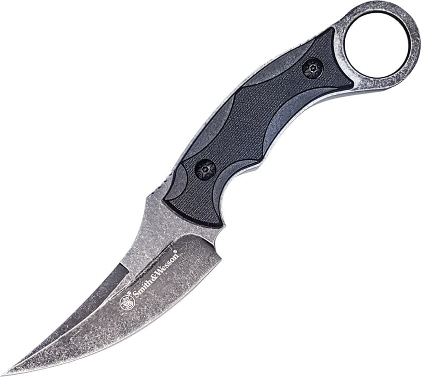 Karambit mit festgestellter Klinge