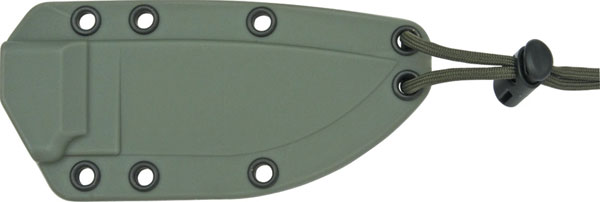 Esee Model 3 Standard Edge with sheath, tan blade