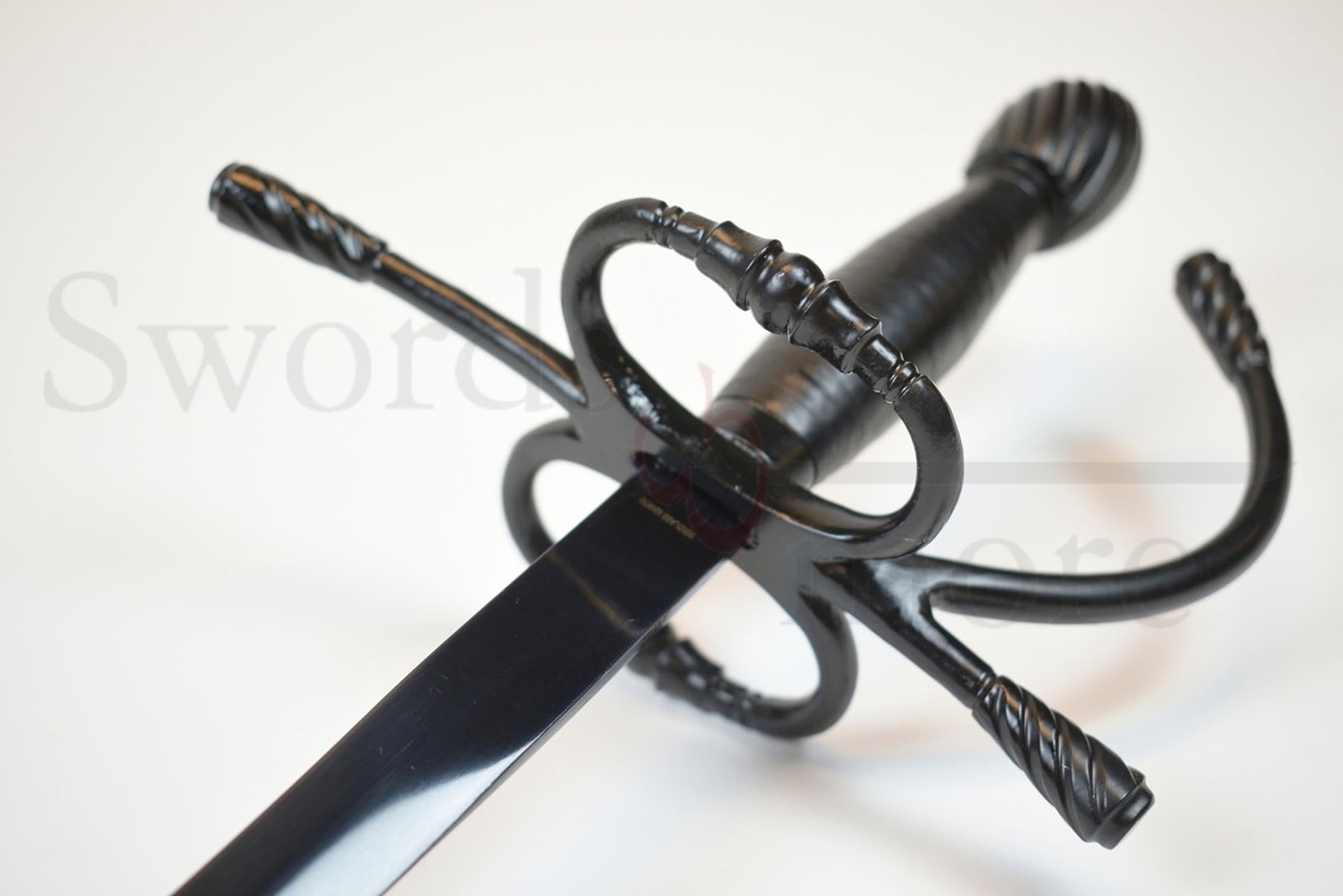 Black Marauder Rapier and Scabbard