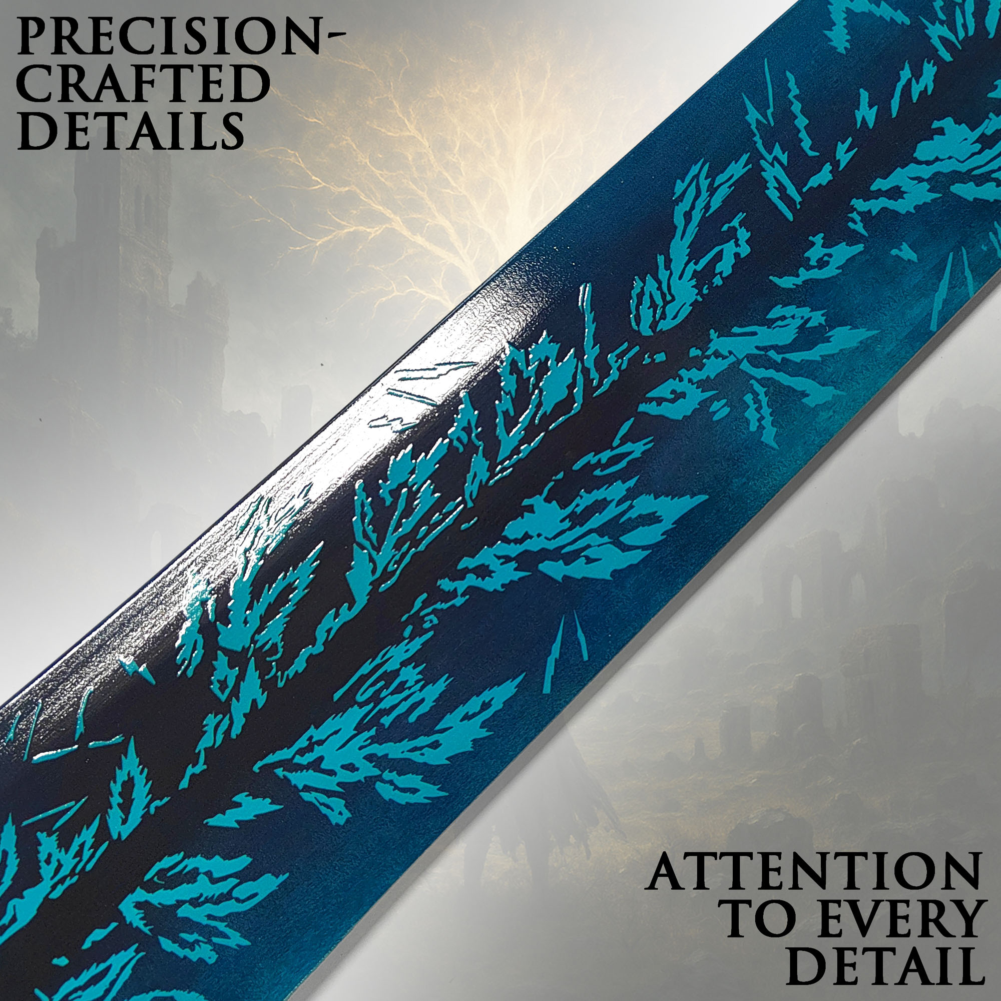 ELDEN RING - DARK MOON GREATSWORD with big Plaque