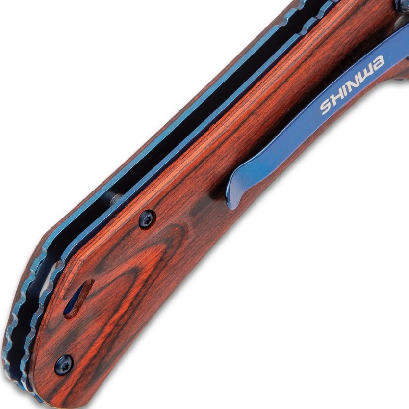 Zhanshi Bloodwood Taschenmesser mit Öffnungshilfe