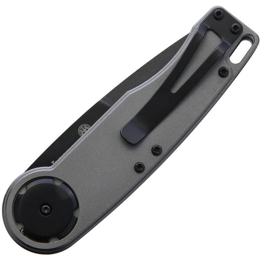 Gearhead Gerade Drop-Point-Klinge mit schwarzem Stonewash-Finish