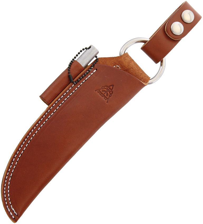 Bushcraft Sheath, Brown Leather