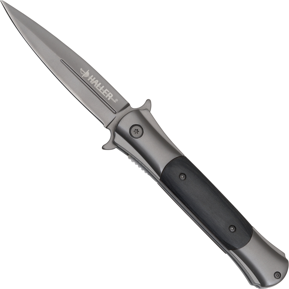 Stiletto Pocket Knife Pakka Wood Small