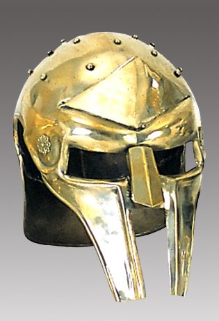 Gladiator Are Helmet with Rivets