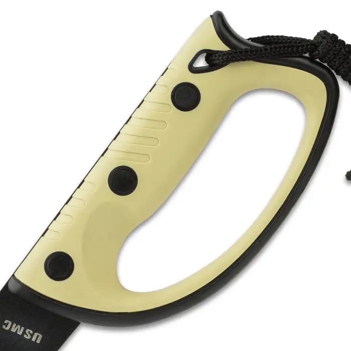 USMC Semper Fidelis Sawback Kukri mit Scheide