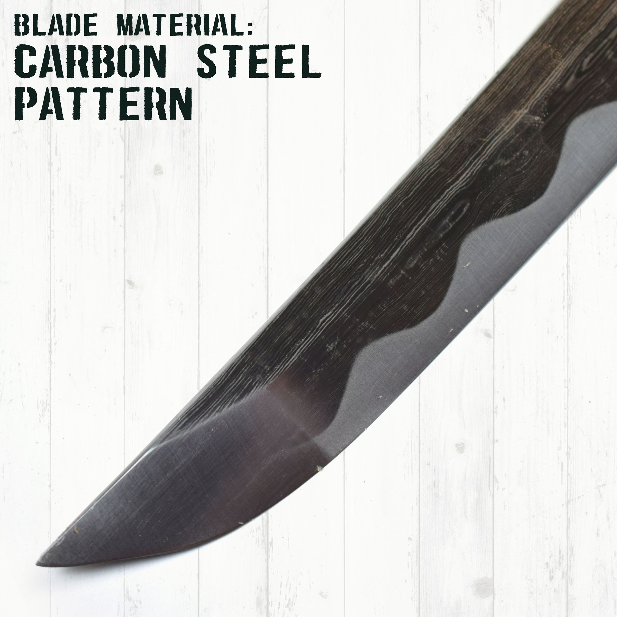 Demon Slayer: Kimetsu no Yaiba - Shinazugawa Sanemi sword - handforged and folded, Set