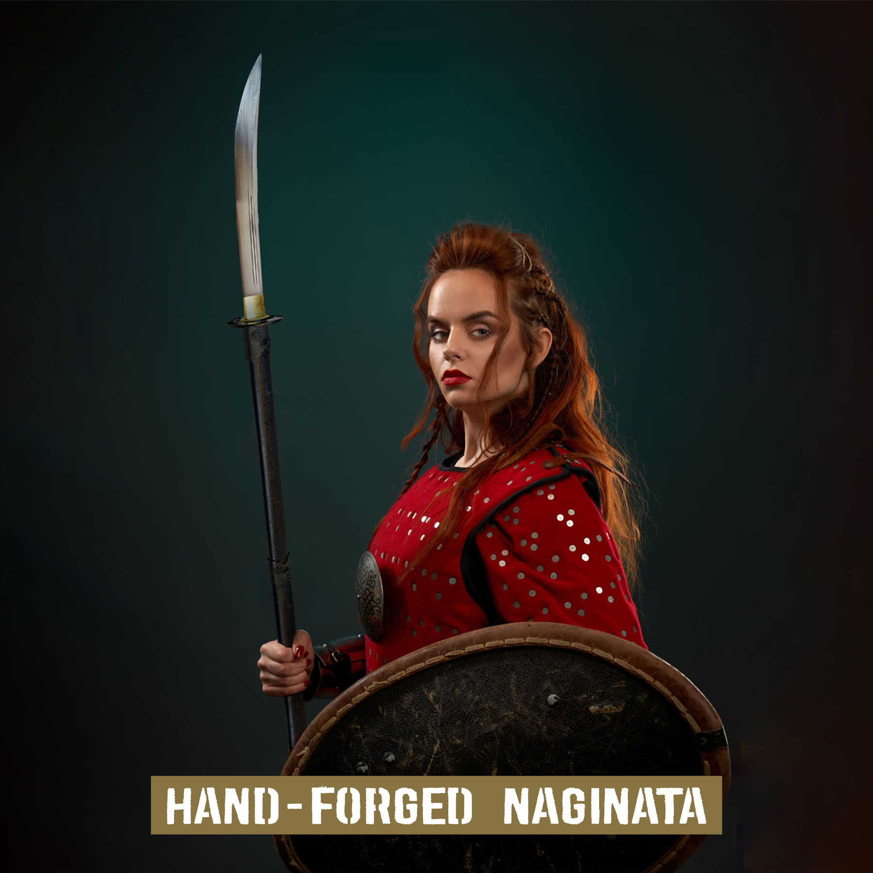 Handgeschmiedetes Naginata