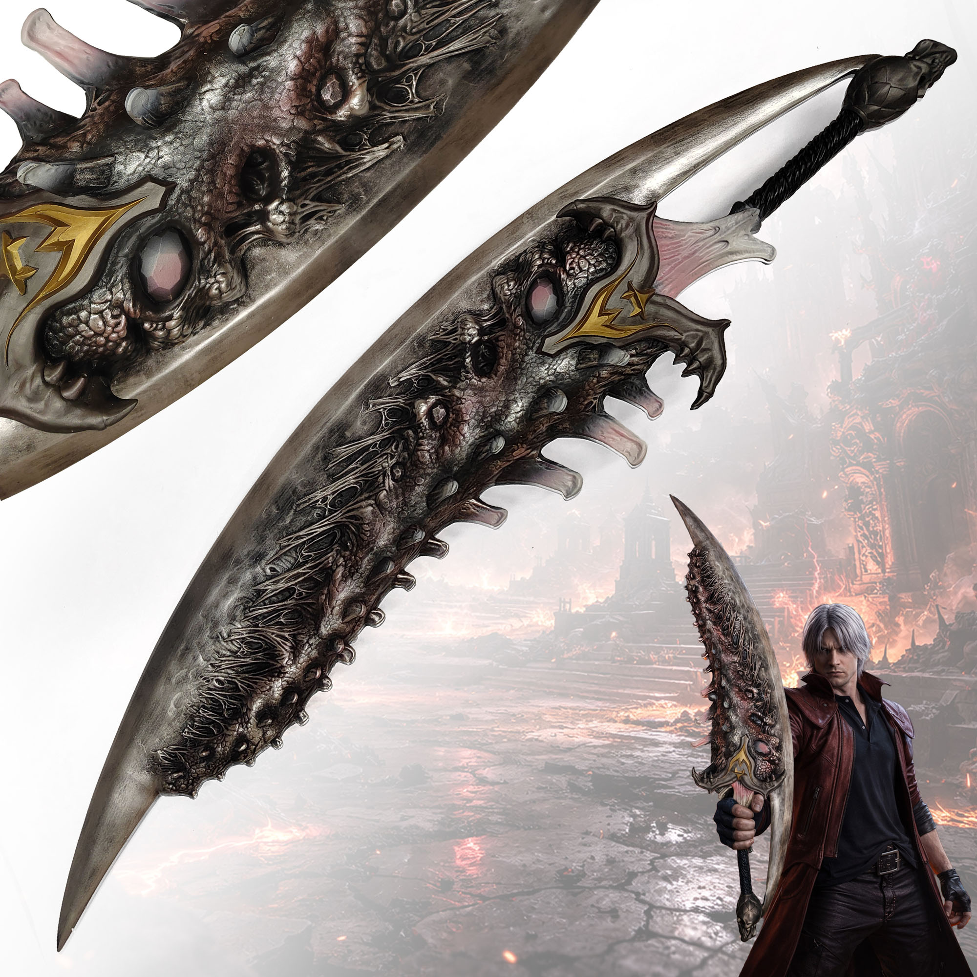 Devil May Cry 5 – Sparda Schwert Replik: Die legendäre Dämonenmacht