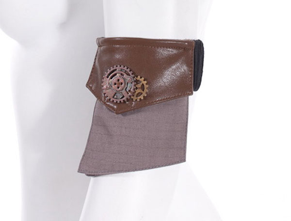 Steampunk arm pocket