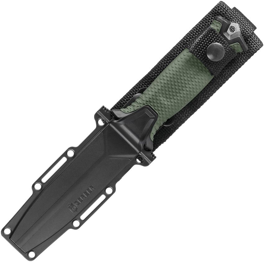 Strongarm Fixed Blade PE Green