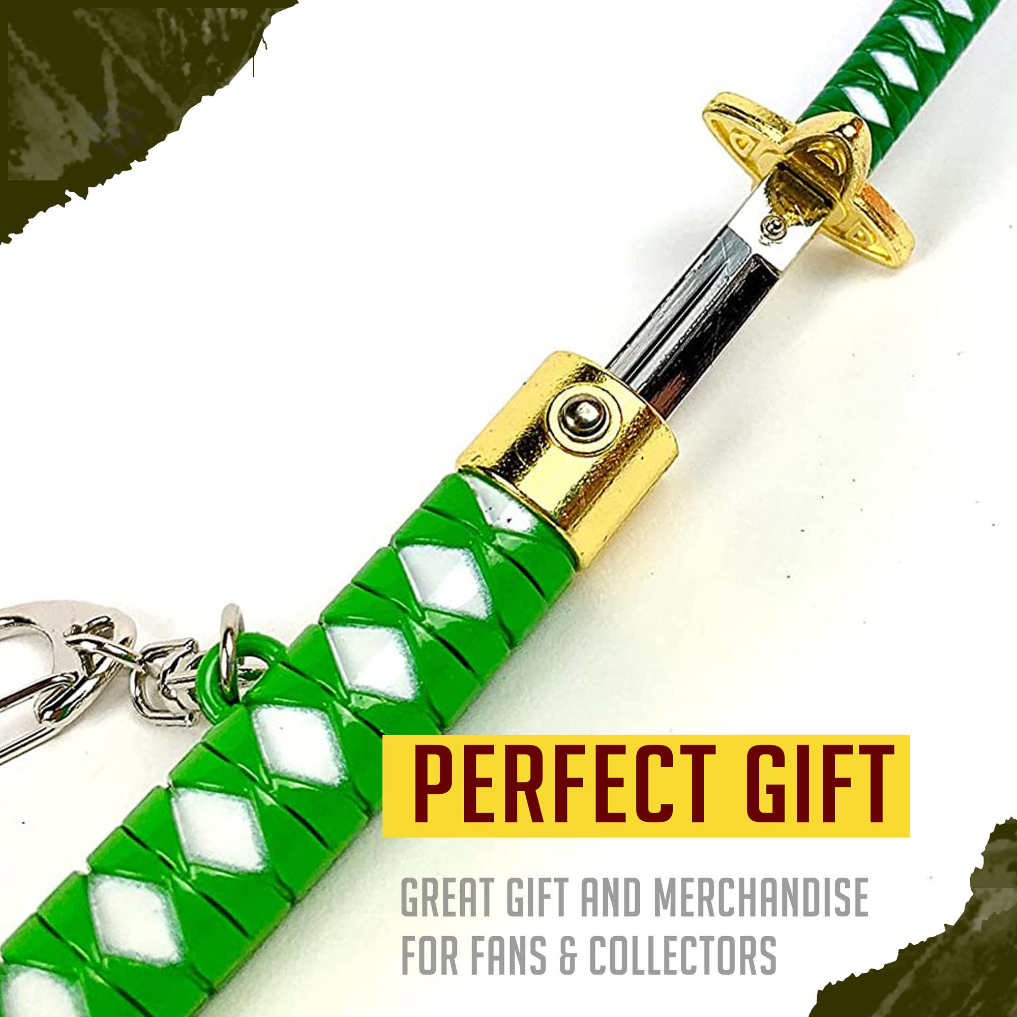 One Piece – Captain Tashigi Shigure Samurai Katana Sword Letter Opener with Sheath and Stand