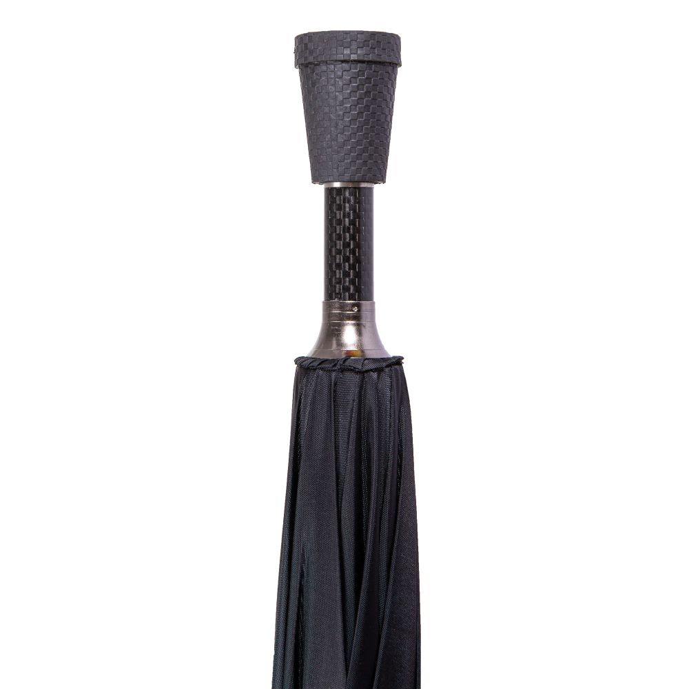 Safety umbrella "XXL extra long" knob handle, beech black