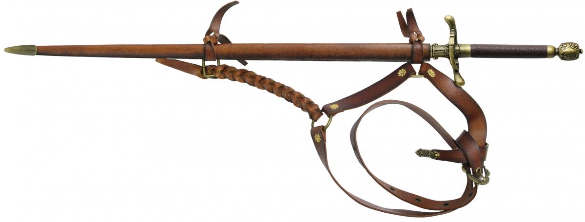 Meuchelmörder-Schwert mit Scheide